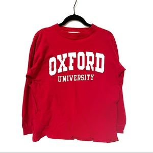 Vintage Oxford University Sweatshirt Size Small